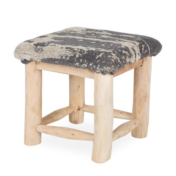 Tabouret carré.