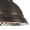 Lampes de plafond style industriel.