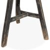 Round wooden stool Francisco Segarra.