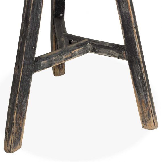 Tabouret rond bois Francisco Segarra.