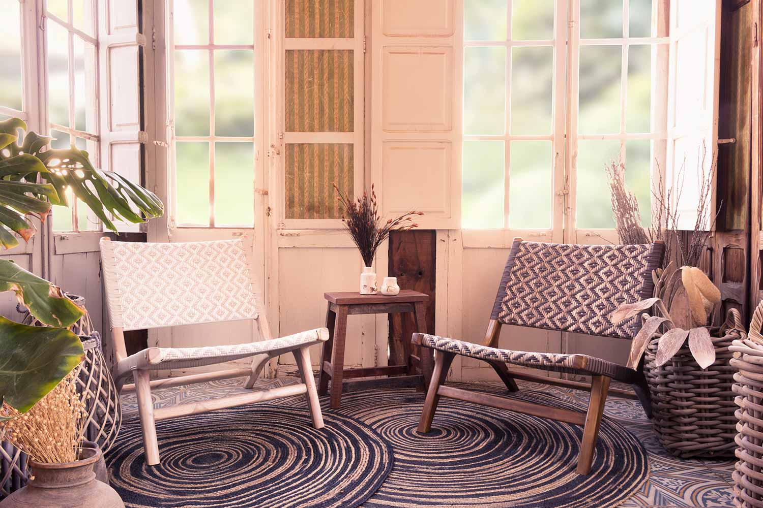 Décoration espace chill out.