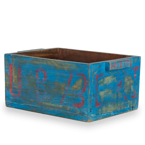 Antique wood box.