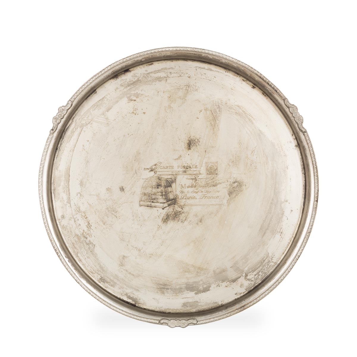 Decorative tray for restaurant interior design projects.