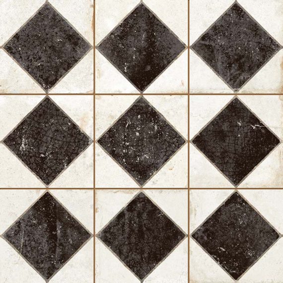 Azulejo vintage FS ARLES black.