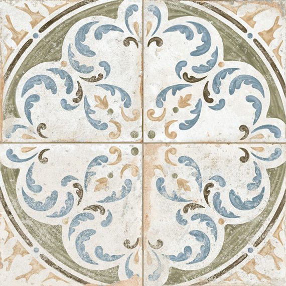 Vintage floor tile.