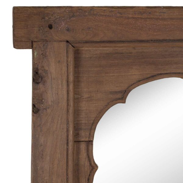 Antique mirror carved wood.