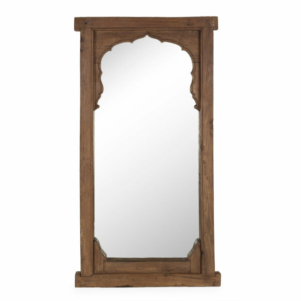 Antique mirror wood.