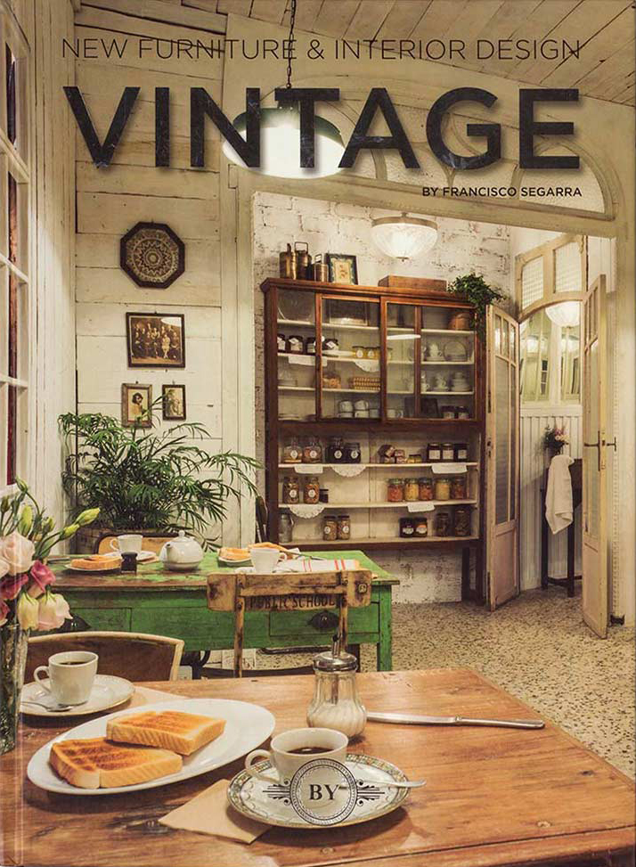 Vintage interior design & furniture book Francisco Segarra