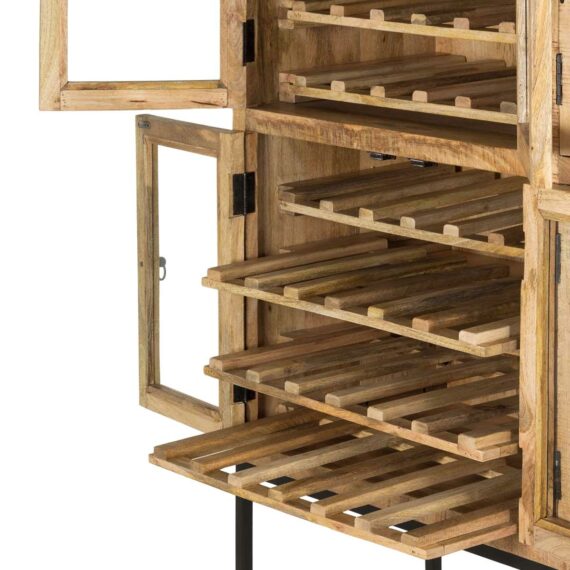 Wine rack.