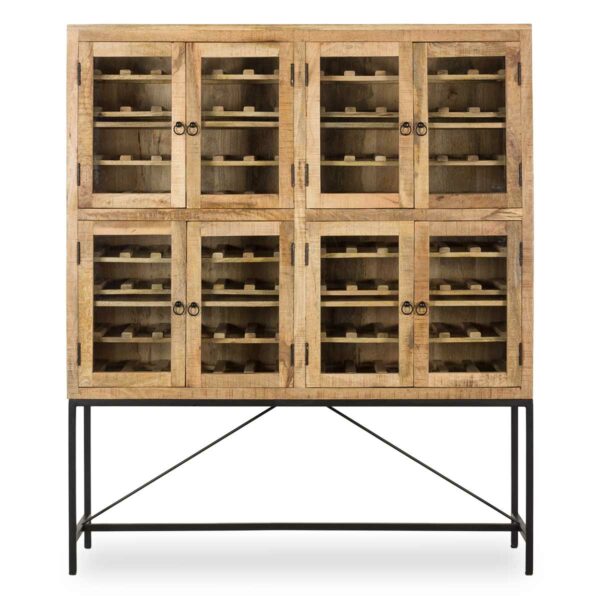 Wine rack bar.