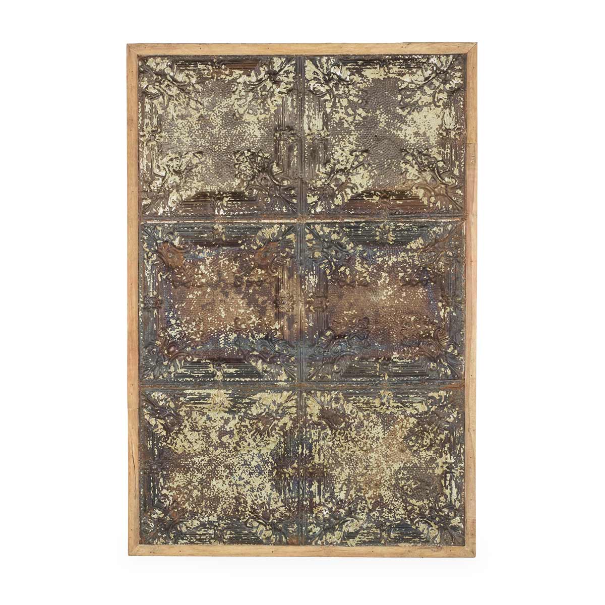 Decorative panel. Frontal view. Decorative panels.