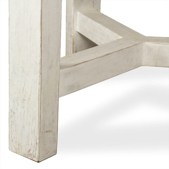 Mesa madera blanca.