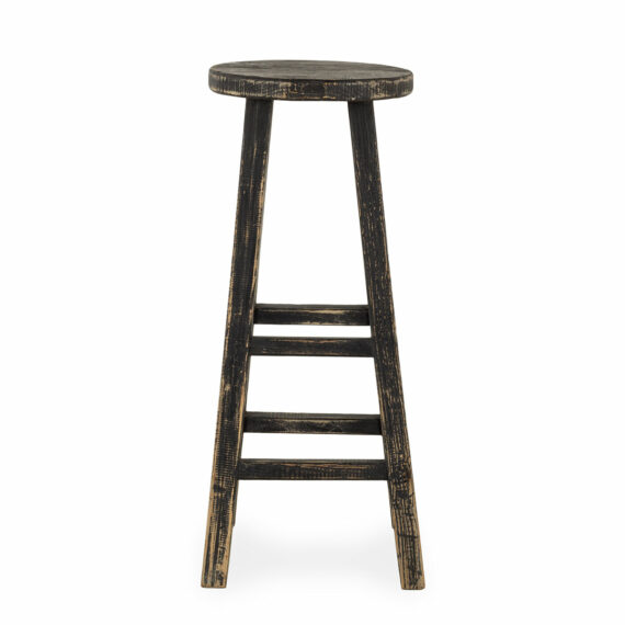 Wooden stools.