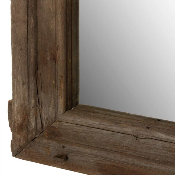 Espejos con marco madera.