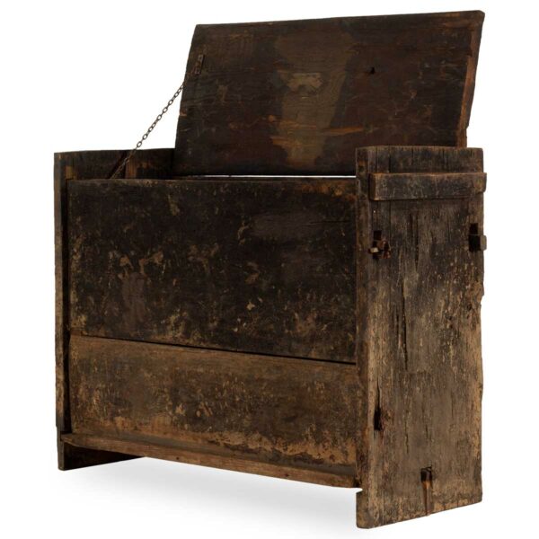 Second-hand chests.