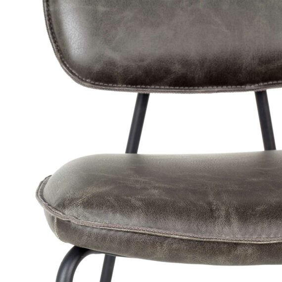 Leatherette chairs Samay.