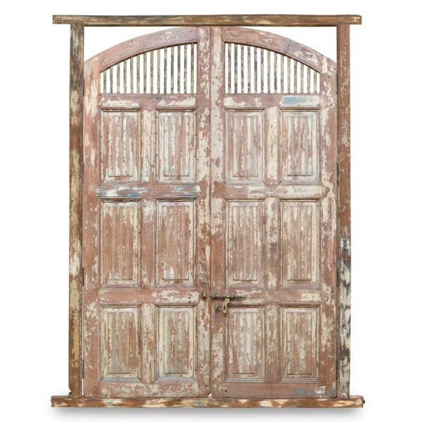 Antique used wooden doors.