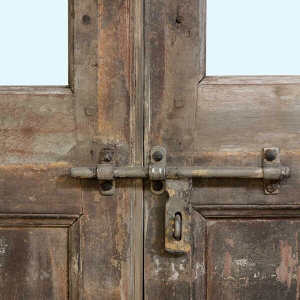 Antique wooden doors.