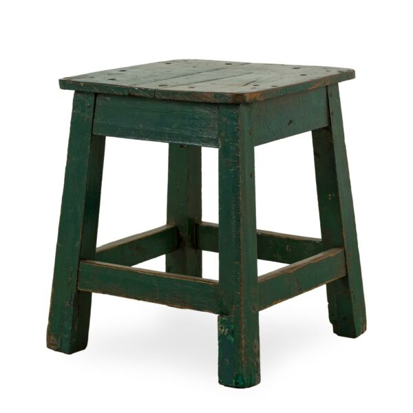 Rustic side tables.