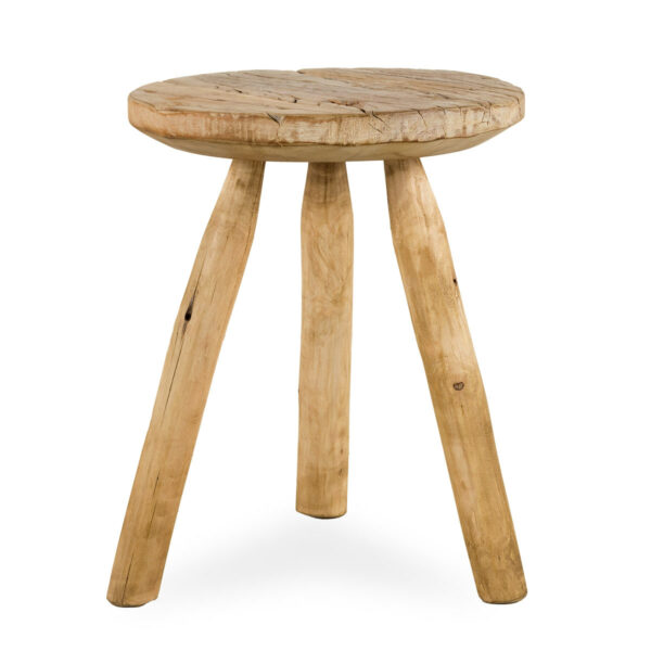 Small wooden stools.