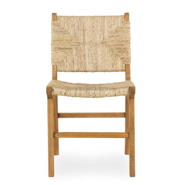 Natural chair.