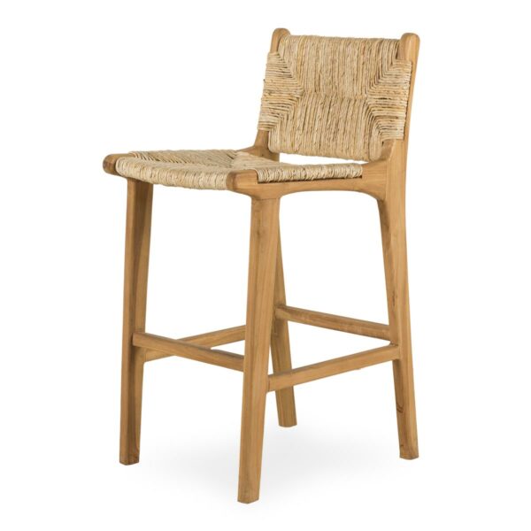 Natural wood stool Becca.