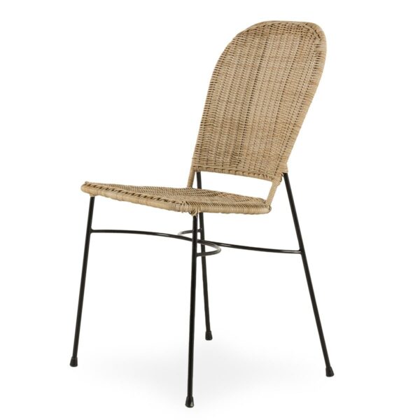 Synthetic rattan chair Fanny.