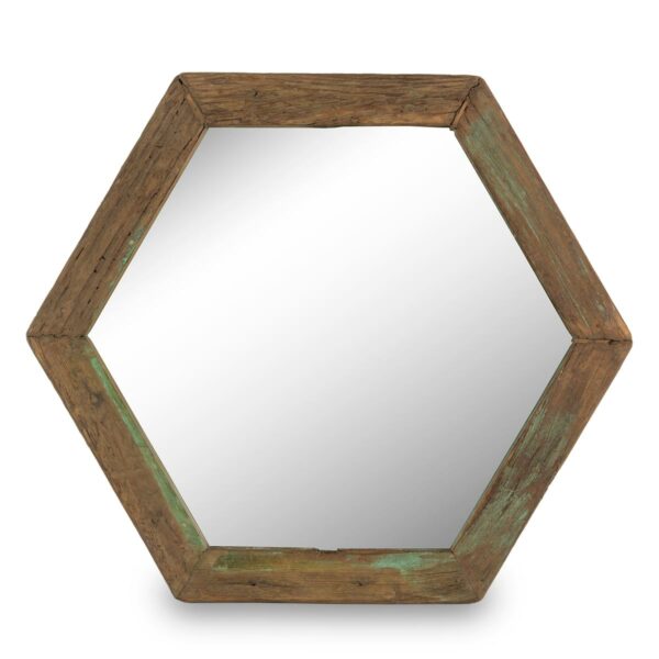 Antique wall mirrors.