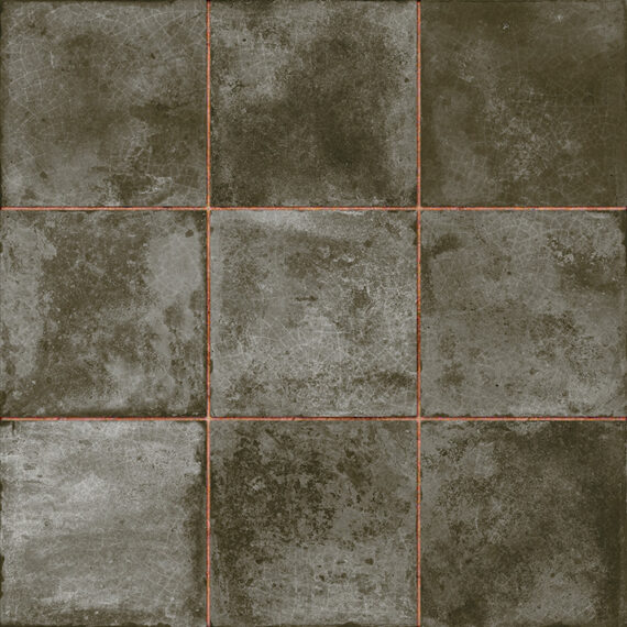 Stoneware tile.