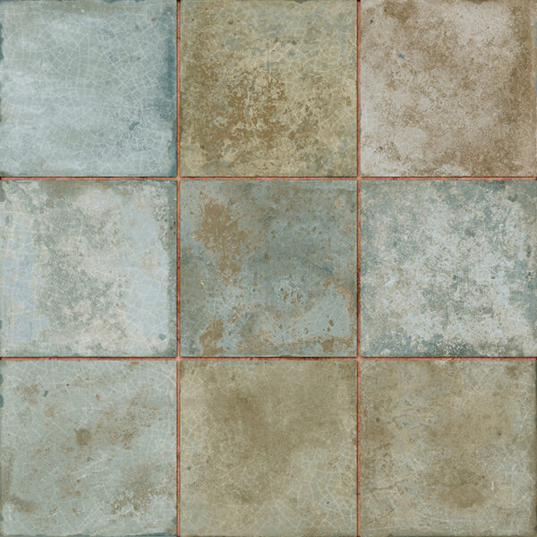 Stoneware tile.