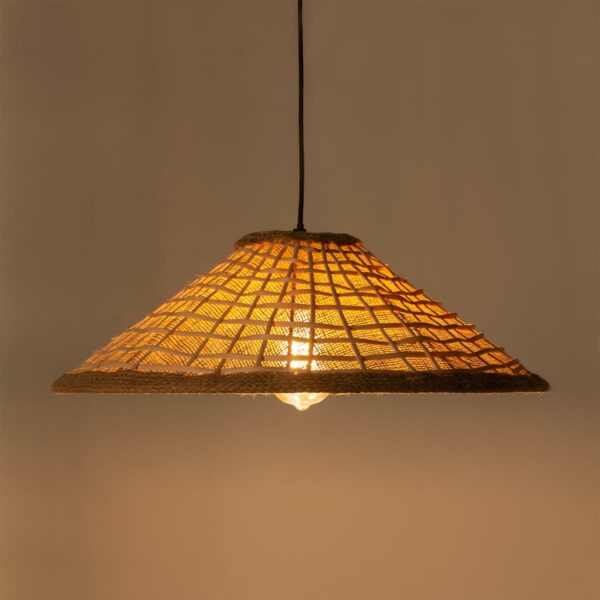 Natural fiber lamps Lavinia.