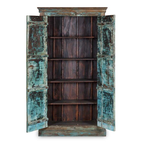 Antique wooden cabinet.