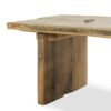 Wood low table.