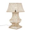Large table lamp.