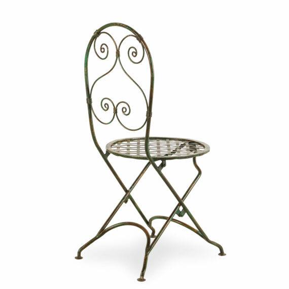 Wrought iron chair FS.