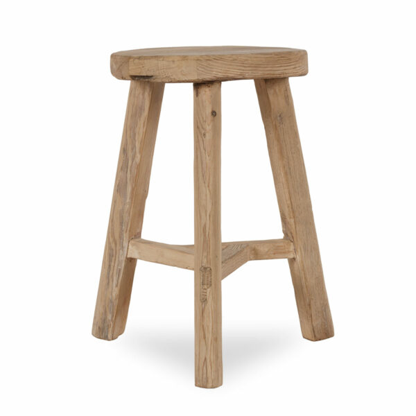 Low wabi-sabi style stools.