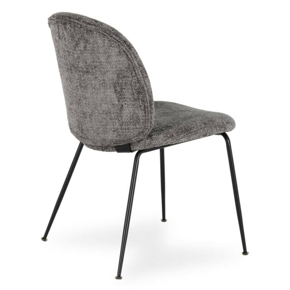 Fabric dining chair.