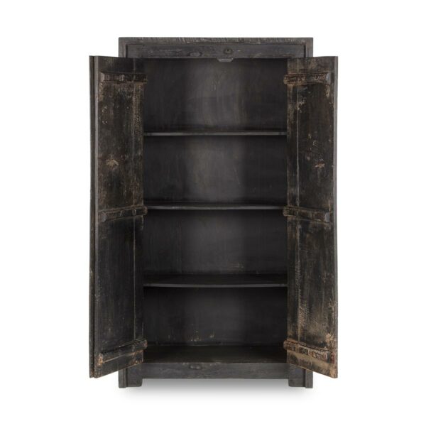Antique wooden armoire.