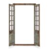 Antique wooden door.