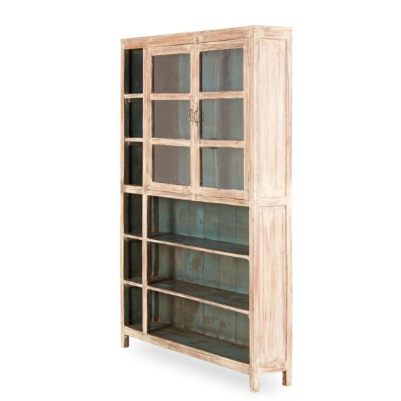 Muebles expositores antiguos.