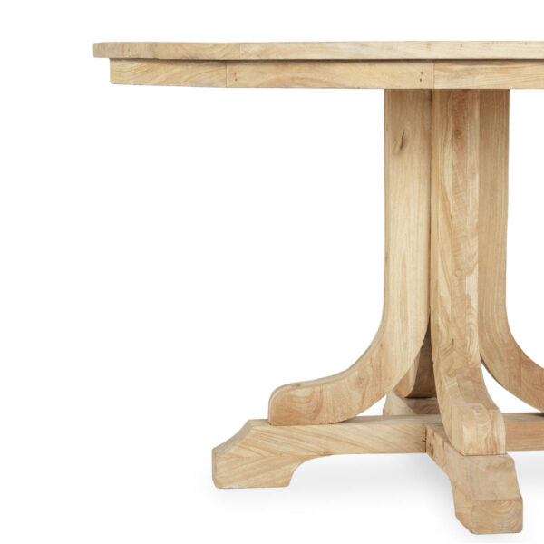 Sold wood dining table Nahia.