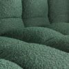 Boucle fabric sofa.