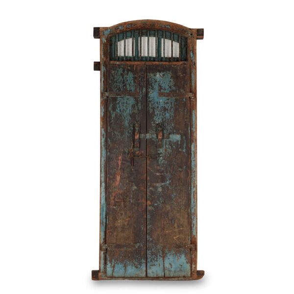 Antique wooden doors.
