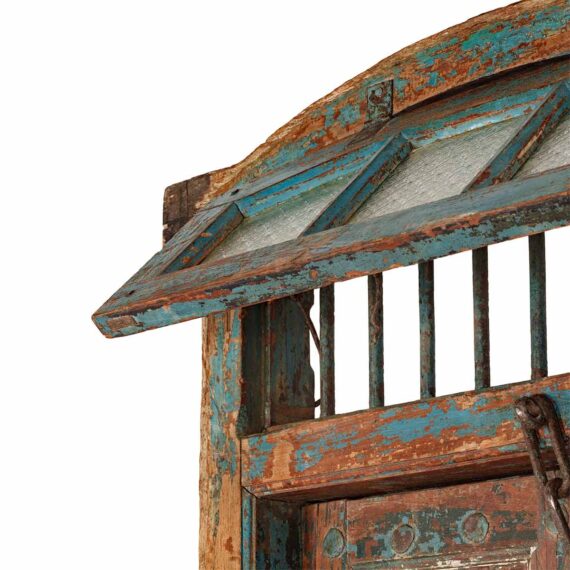 Antique wooden doors.
