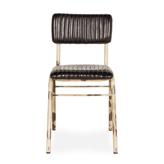 Armless bar chairs.