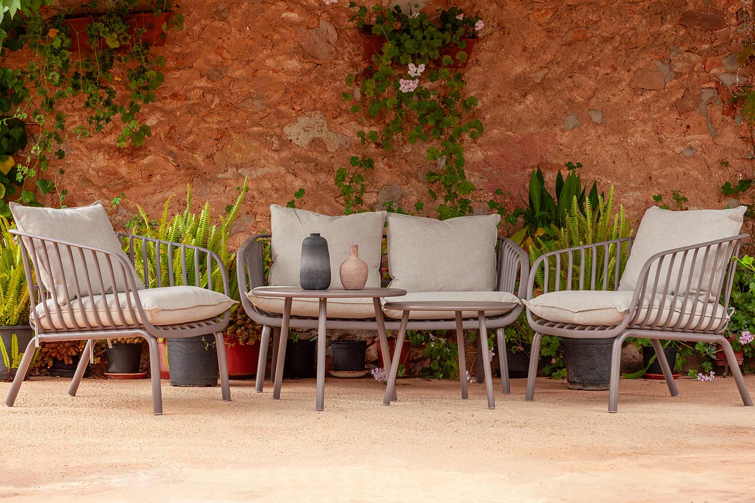 Conjunto terraza.