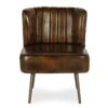 Armless armchair.