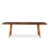 Long dining table.