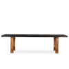 Table bois rectangulaire.