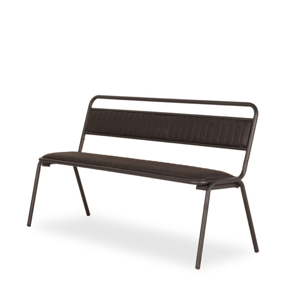 Backed bench Bradley.